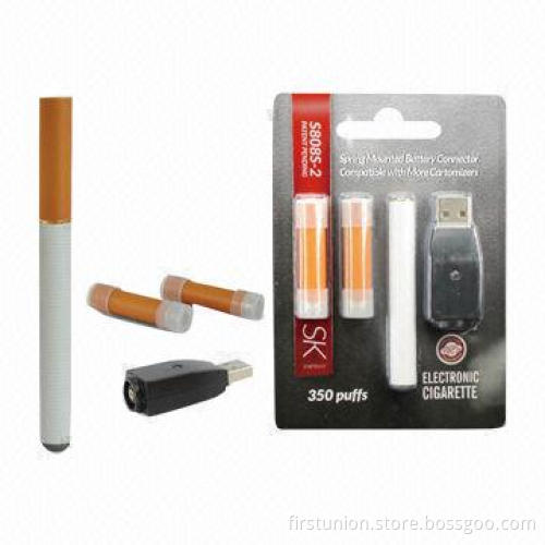2014 China Newest Blister S808S-2 Electronic Cigarette Starter Kit with 2.5-hour Charging Time